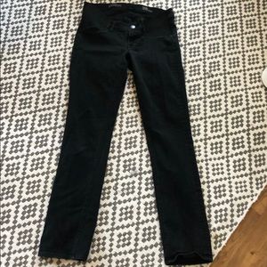 J.crew matchstick maternity Jeans black